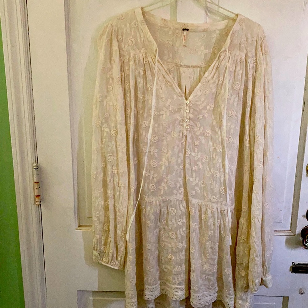 Cotton Free people mini dress